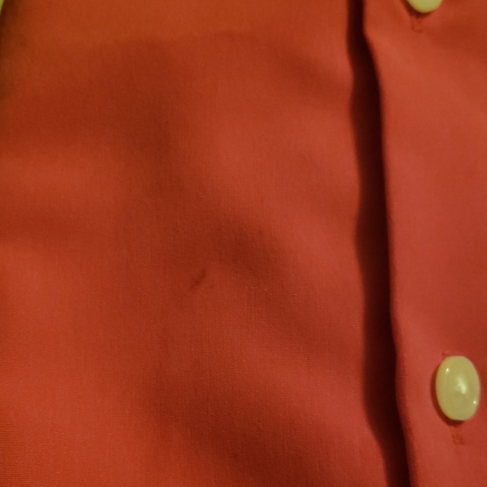 Axist sandwashed solid button down sz large - Picture 2 of 6